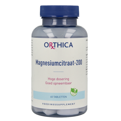 Orthica Magnesium citraat 200 60 Tabletten