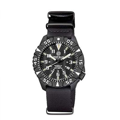 Deep Blue Daynight Diver Tritium White