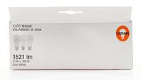 OSRAM HOMELIGHTING 4058075819559 LED-lamp Energielabel F (A - G) E27 Peer 13 W = 100 W Neutraalwit (Ø x l) 60 mm x 118 mm 3 stuk(s) - thumbnail