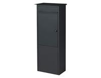 Staande brievenbus Frankfurt - mat zwart - thumbnail