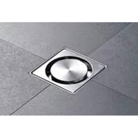 Geberit Putrooster Design voor Vloerput Douche Rond 8x8 cm RVS - thumbnail