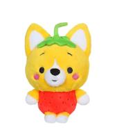 Little Corgi Cuties knuffel - GIPSY TOYS - 20 cm - Aardbei - thumbnail