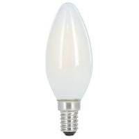 Xavax Led-gloeidraad E14 470lm Verv. 40W Kaars Warm Wit Mat RA90 Dimbaar - thumbnail