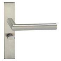 Impresso Harrow RVS geborsteld op Rechthoekig schild - thumbnail