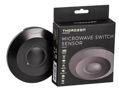 Thorgeon Radar bewegingssensor opbouw plafond 360 graden zwart - 3900541 Thorgeon Radar bewegingssensor opbouw plafond 360 graden zwart - 3900541
