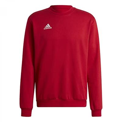 adidas Entrada 22 Crew Sweater Rood Wit adidas Entrada 22 Crew Sweater Rood Wit