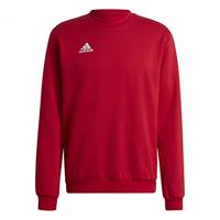 adidas Entrada 22 Crew Sweater Rood Wit - thumbnail