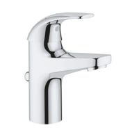Wastafelkraan GROHE Start Curve 1-gats S-size met Waste en 28 mm ES Cartouche Chroom - thumbnail
