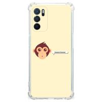 OPPO A16 | A16s | A54s Stevig | Bumper Hoesje | Monkey - thumbnail