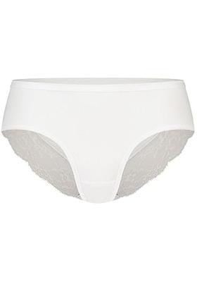 Dames kanten hipster - Lace - Kanten dames ondergoed - Badstof kruisje - Biologisch katoen