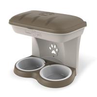 Bama pet hondenvoederbak 48x27x42 cm taupe - thumbnail