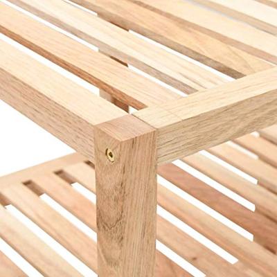 VidaXL Badkamerrek 100x40x65 cm massief walnotenhout