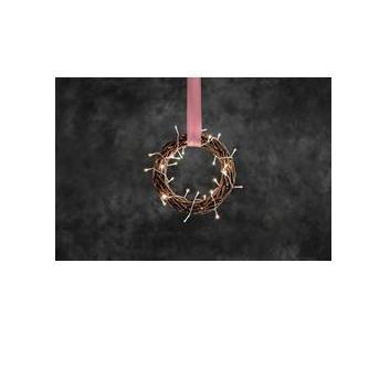 Konstsmide 6218-200 Deurkrans met verlichting Krans Warmwit LED Wit Konstsmide 6218-200 Deurkrans met verlichting Krans Warmwit LED Wit