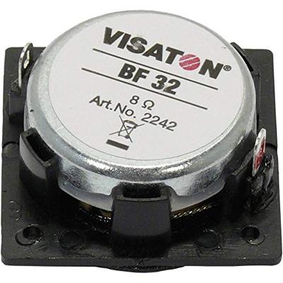 Visaton BF 32 - 8 Ohm 1.3 inch 3.2 cm Breedband-luidspreker 2 W 8 Ω Zilver