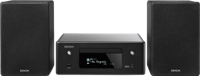 Denon CEOL N-10 Stereo Set met CD Speler & Radio, Microset met Bluetooth, WiFi, Airplay 2, Muziek Streamen, HEOS Multiroom, 2x Optische Ingang - Zwart - thumbnail