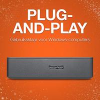 Seagate Basic externe harde schijf 4000 GB Zilver - thumbnail