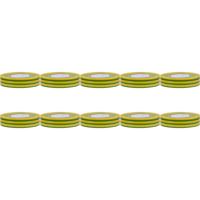 Isolatietape 10 Pack - Yurga - Groen/Geel - 20mmx20m - thumbnail