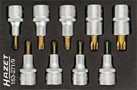 HAZET Dopsleutelbitset - TORX® 163-271/9 - 1/2 inch (12,5 mm) vierkant hol - Binnen-TORX®-profiel - 9-delig - T20 - T60 - thumbnail