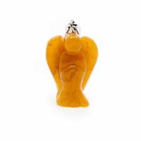 Beschermengel Hanger Honing Jade (20 mm) - thumbnail