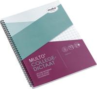 Multo collegedictaat ft A4, geruit 10 mm, 23-gaats - thumbnail