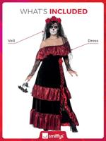 Day Of The Dead Bruid Vrouw Kostuum - thumbnail