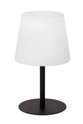 Lucide TYON - Oplaadbare Tafellamp Binnen/Buiten - Accu/Batterij - LED Dimb. - 1x2W 2700K - IP65 - Zwart