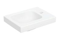 Geberit Icon light fontein 38cm 1 kraangat rechts zonder overloop mat wit 501.830.jt.1 - thumbnail