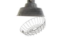 Plafondlamp Home ESPRIT Grijs Hout Metaal Ijzer 25 W 39 x 39 x 45 cm - thumbnail