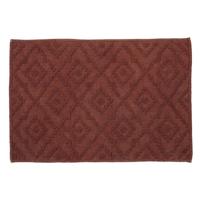Badmat Sealskin Aztec 60x90 cm Katoen Donkerroze - thumbnail