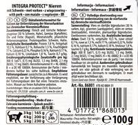 ANIMONDA Integra Protect Renal Pork - nat kattenvoer - 100g - thumbnail
