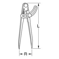KS Tools 3000418 Puntpasser Gereedschapsstaal - thumbnail