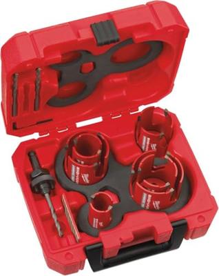 Milwaukee BIG HAWG™ Multimateriaal gatzagenset 10-delig - 4932464939 Milwaukee BIG HAWG™ Multimateriaal gatzagenset 10-delig - 4932464939