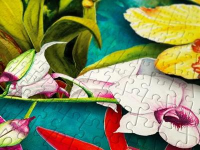 Orchid Jungle Puzzel 1000 Stukjes