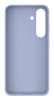 Samsung Silicone Silicon Case Samsung Galaxy S25 Lichtblauw Stootbestendig - thumbnail