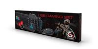USB Gaming desktopset, Duitse QWERTZ layout - thumbnail