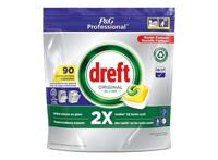 Dreft Original All in One Lemon Vaatwastabletten - 90 stuks - thumbnail
