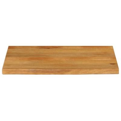 Tafelblad met natuurlijke rand 70x60x2,5 cm massief mangohout