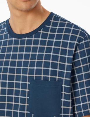 Schiesser Schiesser Pyjama Short air 181155 48/S