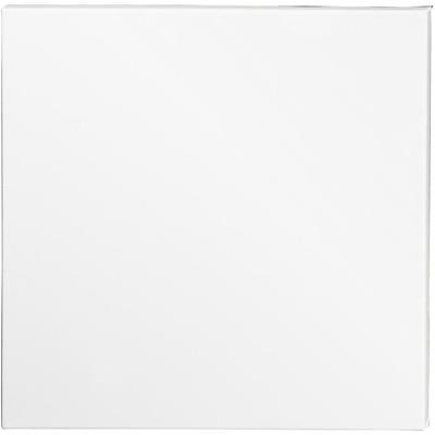Creativ Company Canvas, d: 1.6 cm, afm 50x50 cm, 360 gr, wit, 5 stuk/ 1 doos
