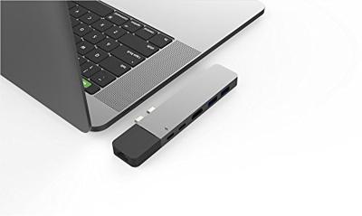 Hyper - HyperDrive NET 6-in-2 hub voor USB-C voor MacBook Pro/Air - HDMI 4K60Hz HDR, USB-C 40Gbps 100W PD, USB-C 5Gbps 60W PD, 2 x USB-A 3.0, Gigabit Ethernet - Spacegrijs