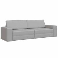 Vloersofa Bed Wolken grijs 245 x 78 x 77 cm Stof - thumbnail