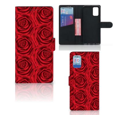 Samsung Galaxy A02s | M02s Hoesje Red Roses Samsung Galaxy A02s | M02s Hoesje Red Roses