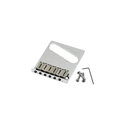Fender 6-Saddle American Series Telecaster Bridge Assembly Chrome brug voor Fender Telecaster Fender 6-Saddle American Series Telecaster Bridge Assembly Chrome brug voor Fender Telecaster