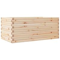Plantenbak 110x60x45,5 cm massief grenenhout - thumbnail