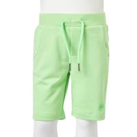 Kindershort 92 fluorescerend groen - thumbnail