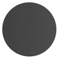 Hoofddouche Tres Plafond 50 cm Rond Mat Zwart - thumbnail