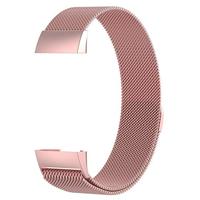 Fitbit Charge 3 & 4 milanese bandje - Maat: Small - Rosé goud - thumbnail