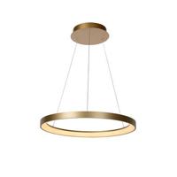 Lucide VIDAL - Hanglamp - Ø 58 cm - LED Dimb. - 1x48W 2700K - Mat Goud / Messing - thumbnail