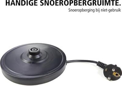 Brabantia BBEK1017 Waterkoker Zwart