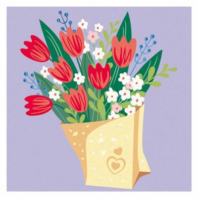 Ravensburger creart schilderen op nummer - tulpen boeket Ravensburger creart schilderen op nummer - tulpen boeket